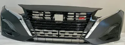 2023 - 2025 Nissan Altima SR Front Bumper Cover Grille Kit W/ Fog Light Cover