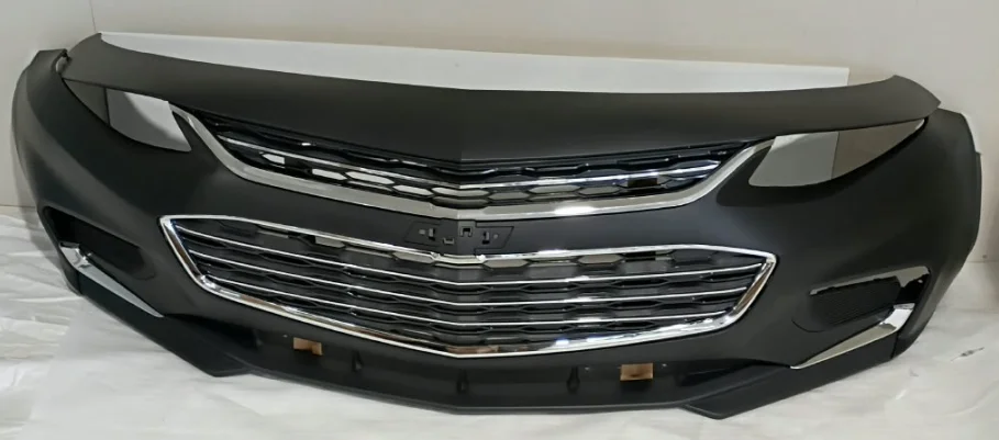 2016 - 2018 Chevy Malibu Front Bumper Cover Fascia & Grille Assy Kit Set