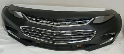 2016 - 2018 Chevy Malibu Front Bumper Cover Fascia & Grille Assy Kit Set