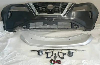 2021 - 2023 Nissan Rogue Front Bumper Complete Cover Kit Grill Fog Light