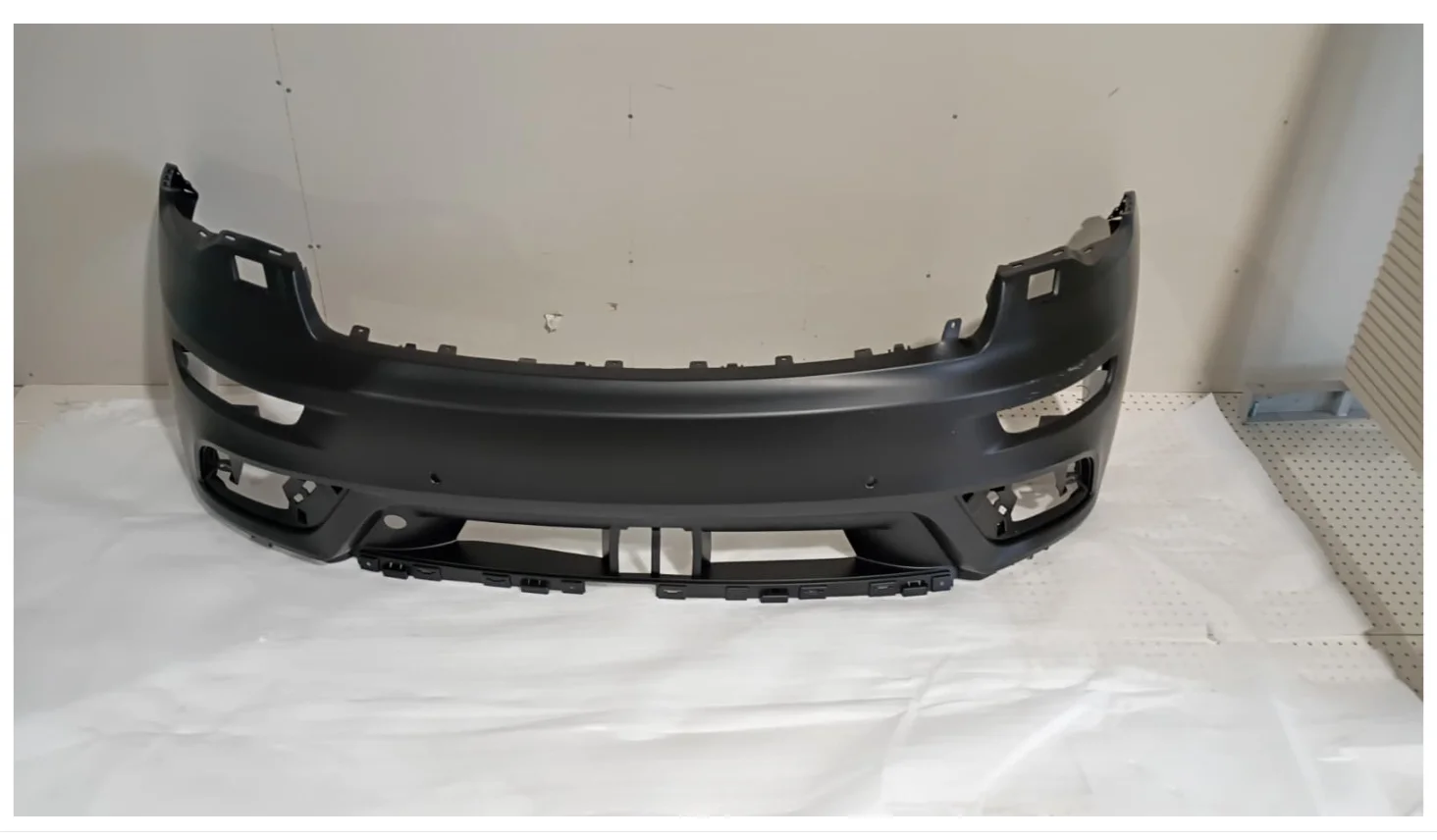 2017 - 2021 Jeep Grand Cherokee Front Bumper Cover w/ 4 sensor holes