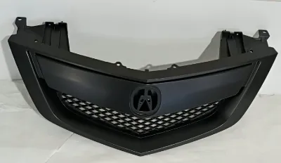 2010 - 2013 ACURA MDX GRILLE UPPER BLACK WITHOUT ADAPTIVE CRUISE