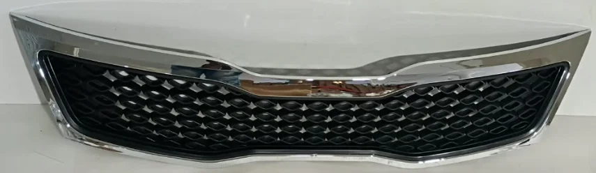 2011 - 2013 Kia Optima Front Grille Assembly Black w/Chrome Molding