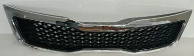 2011 - 2013 Kia Optima Front Grille Assembly Black w/Chrome Molding