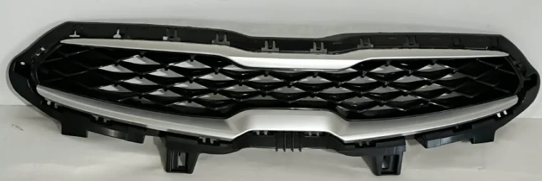 2019 - 2020 Kia Forte Upper Bumper Grille Black & Silver