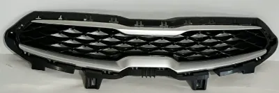 2019 - 2020 Kia Forte Upper Bumper Grille Black & Silver