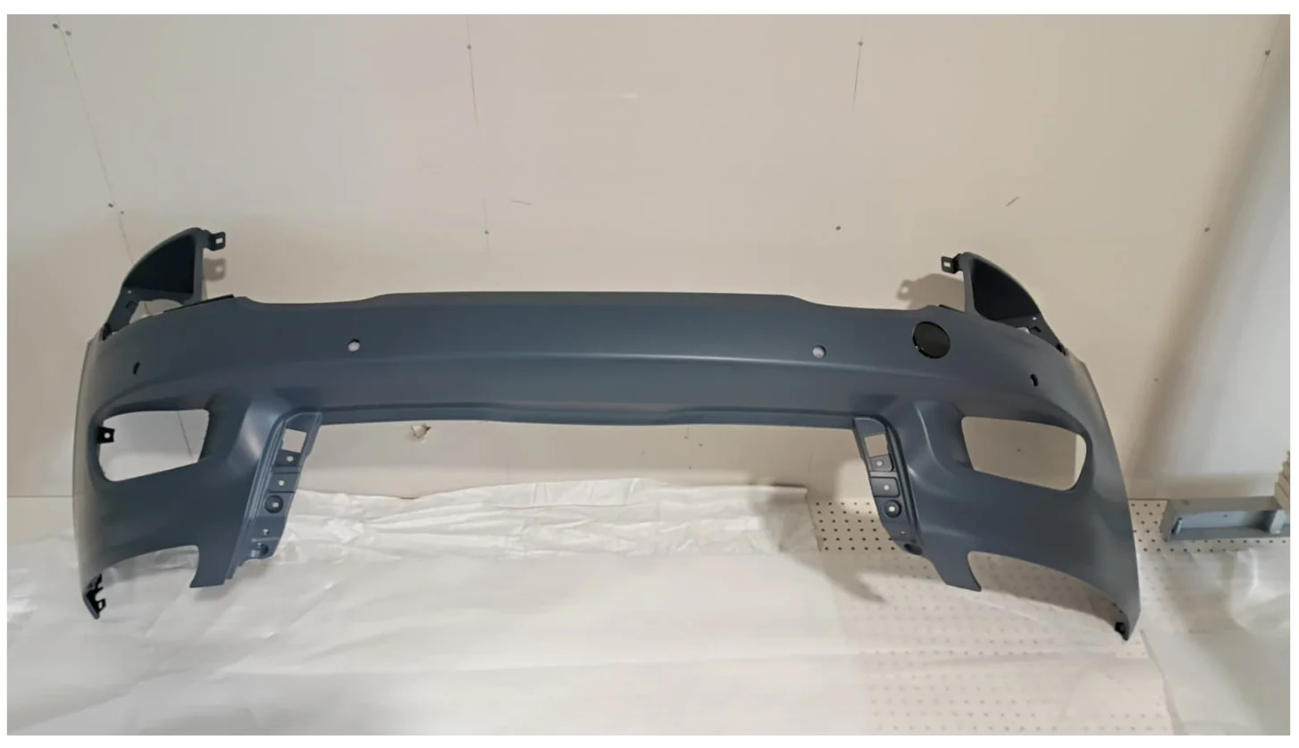 2014 - 2018 Jeep Cherokee Front Upper Bumper Cover W/ 4 PARK ASSIST SENSOR HOLES