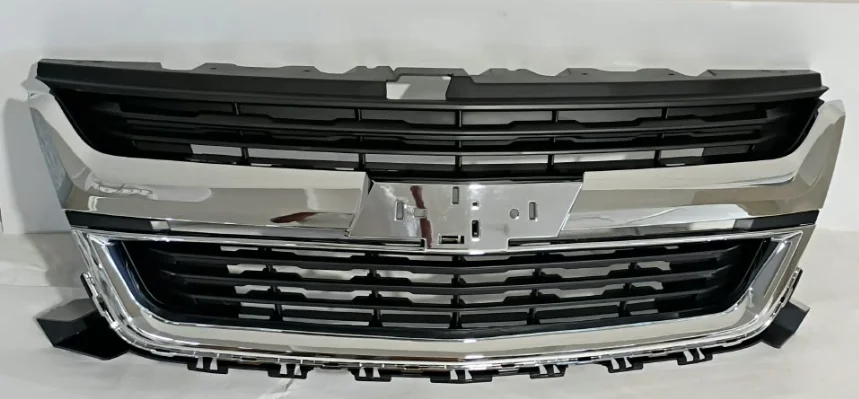 2015 - 2020 Chevrolet Colorado Front Upper Grille W/Chrome Trim ASSY W/O REDLINE PKG
