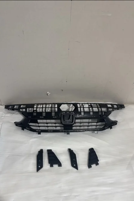 2022 - 2023 Honda Civic Front Bumper Upper Grille Kit (Black)