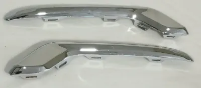 2013 - 2018 Honda Crosstour Front Bumper Fog Light Cover Eyelid Molding Trim L/R